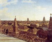 Eduard Gaertner Panorama of Berlin, oil